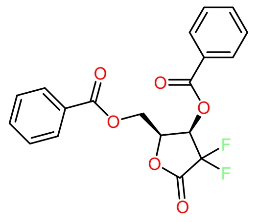 2-Deoxy-2,2-Difluro-D-Erythro-Pentafuranous -1-Ulose-3,5-Dibenzoate (T6) CAS NO.122111-01-7
